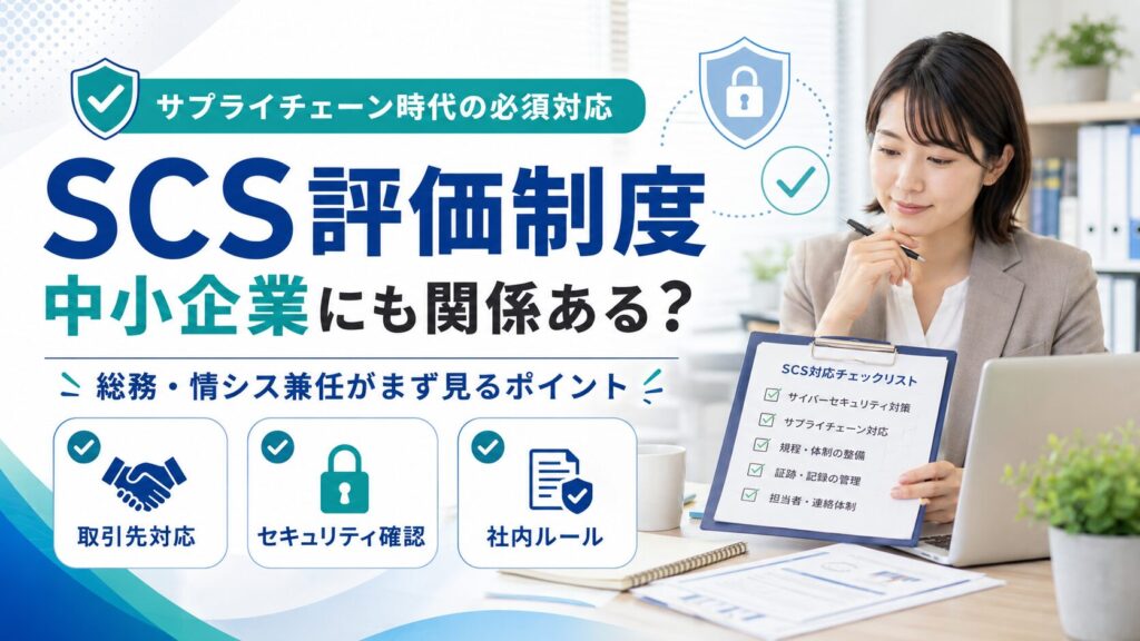 SCS評価制度中小企業にも関係ある？