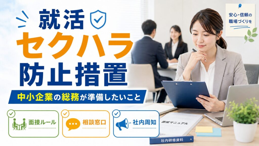 就活セクハラ防止措置